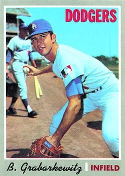 #446 B. Grabarkewitz - Los Angeles Dodgers - 1970 Topps Baseball