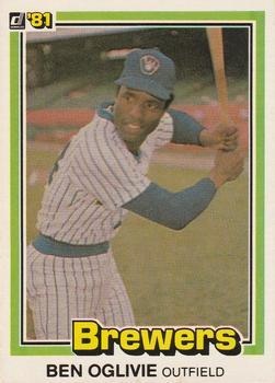 #446 Ben Oglivie - Milwaukee Brewers - 1981 Donruss Baseball