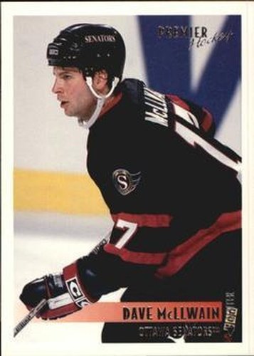 #446 Dave McLlwain - Ottawa Senators - 1994-95 Topps Premier Hockey