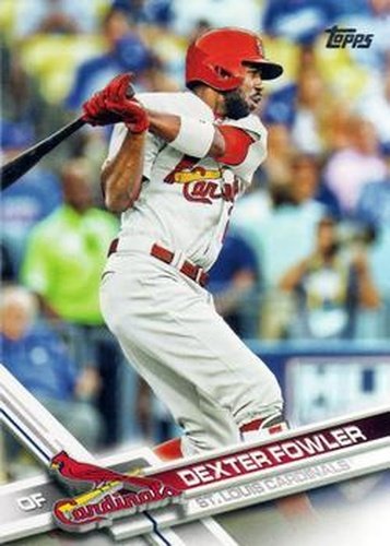 #446 Dexter Fowler - St. Louis Cardinals - 2017 Topps Baseball