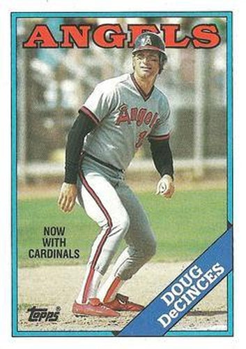#446 Doug DeCinces - St. Louis Cardinals - 1988 Topps Baseball