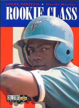 #446 Edgar Renteria - Florida Marlins - 1996 Collector's Choice Baseball