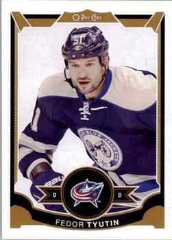 #446 Fedor Tyutin - Columbus Blue Jackets - 2015-16 O-Pee-Chee Hockey