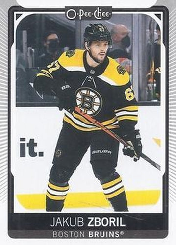 #446 Jakub Zboril - Boston Bruins - 2021-22 O-Pee-Chee Hockey