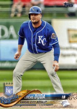 #446 Lucas Duda - Kansas City Royals - 2018 Topps Baseball