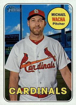 #446 Michael Wacha - St. Louis Cardinals - 2018 Topps Heritage Baseball