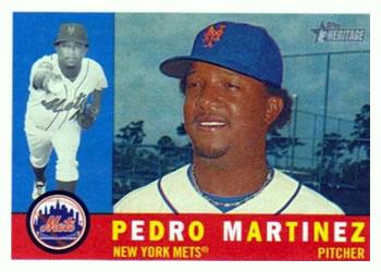 #446 Pedro Martinez - New York Mets - 2009 Topps Heritage Baseball
