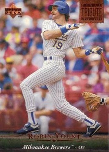 #446 Robin Yount - Milwaukee Brewers - 1995 Upper Deck Baseball
