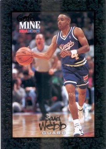 #446 Spud Webb - Sacramento Kings - 1994-95 Hoops Basketball