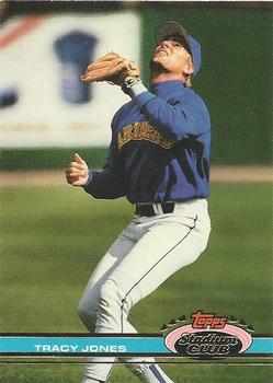 #446 Tracy Jones - Seattle Mariners - 1991 Stadium Club Baseball