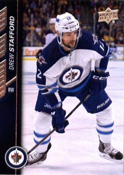 #446 Drew Stafford - Winnipeg Jets - 2015-16 Upper Deck Hockey