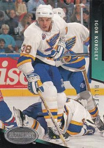 #446 Igor Korolev - St. Louis Blues - 1993-94 Parkhurst Hockey