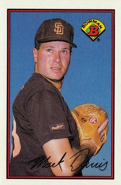 #447 Mark Davis - San Diego Padres - 1989 Bowman Baseball