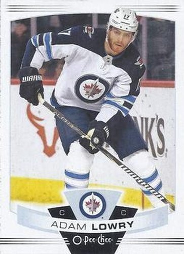 #447 Adam Lowry - Winnipeg Jets - 2019-20 O-Pee-Chee Hockey
