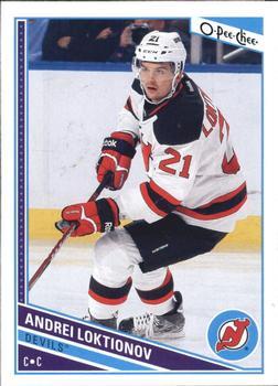 #447 Andrei Loktionov - New Jersey Devils - 2013-14 O-Pee-Chee Hockey