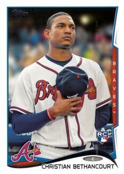 #447 Christian Bethancourt - Atlanta Braves - 2014 Topps Baseball