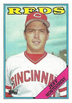#447 Jeff Montgomery - Cincinnati Reds - 1988 Topps Baseball