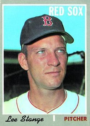 #447 Lee Stange - Boston Red Sox - 1970 Topps Baseball