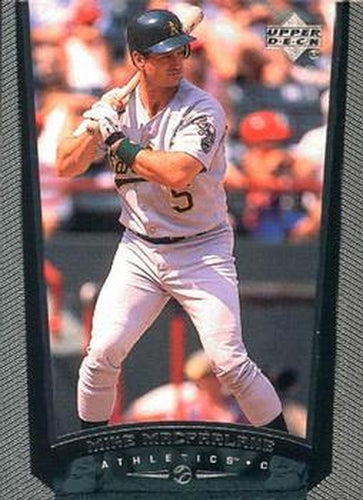 #447 Mike Macfarlane - Oakland Athletics - 1999 Upper Deck Baseball