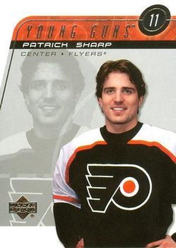 #447 Patrick Sharp - Philadelphia Flyers - 2002-03 Upper Deck Hockey