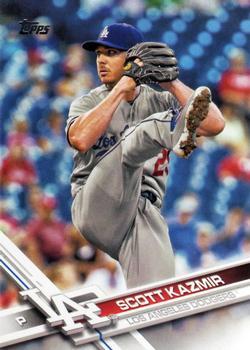 #447 Scott Kazmir - Los Angeles Dodgers - 2017 Topps Baseball