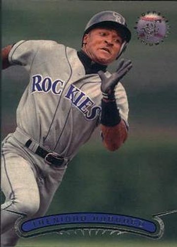#447 Trenidad Hubbard - Colorado Rockies - 1996 Stadium Club Baseball