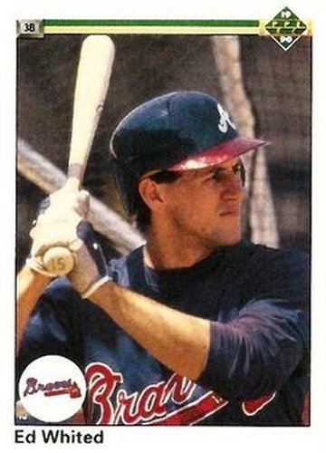 #447 Ed Whited - Atlanta Braves - 1990 Upper Deck Baseball