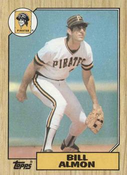 #447 Bill Almon - Pittsburgh Pirates - 1987 Topps Baseball