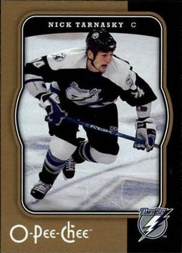#447 Nick Tarnasky - Tampa Bay Lightning - 2007-08 O-Pee-Chee Hockey