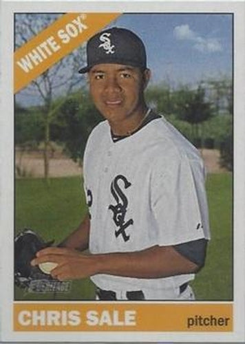 #447b Chris Sale - Chicago White Sox - 2015 Topps Heritage Baseball