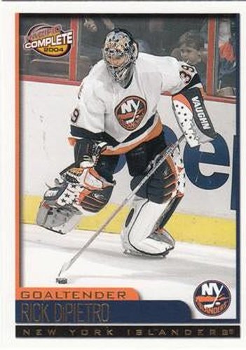 #448 Rick DiPietro - New York Islanders - 2003-04 Pacific Complete Hockey