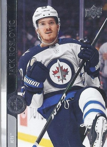 #448 Jack Roslovic - Winnipeg Jets - 2020-21 Upper Deck Hockey