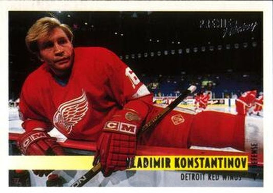 #448 Vladimir Konstantinov - Detroit Red Wings - 1994-95 O-Pee-Chee Premier Hockey