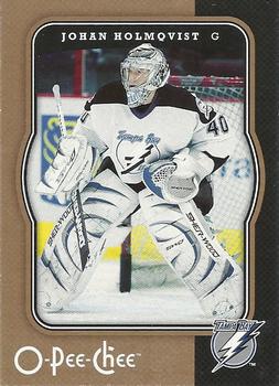 #448 Johan Holmqvist - Tampa Bay Lightning - 2007-08 O-Pee-Chee Hockey