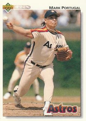 #448 Mark Portugal - Houston Astros - 1992 Upper Deck Baseball