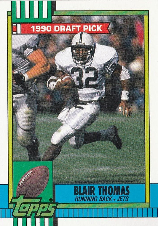 #448 Blair Thomas - New York Jets - 1990 Topps Football