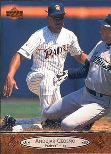 #448 Andujar Cedeno - San Diego Padres - 1996 Upper Deck Baseball