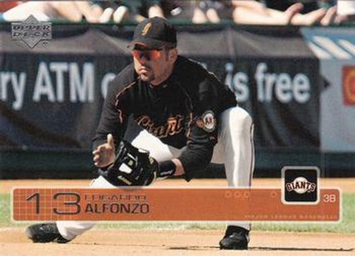 #448 Edgardo Alfonzo - San Francisco Giants - 2003 Upper Deck Baseball