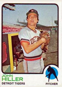 #448 John Hiller - Detroit Tigers - 1973 Topps Baseball
