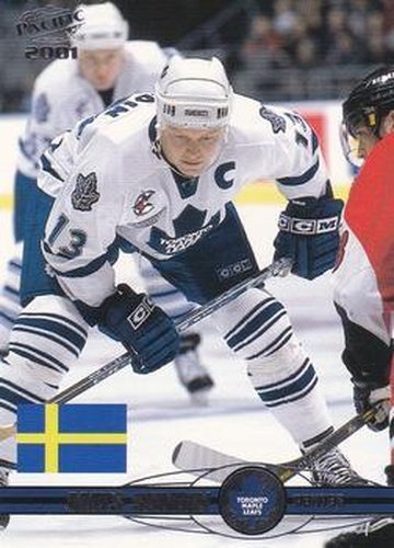 #448 Mats Sundin - Toronto Maple Leafs - 2000-01 Pacific Hockey