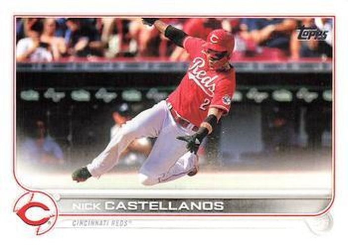 #448 Nick Castellanos - Cincinnati Reds - 2022 Topps Baseball