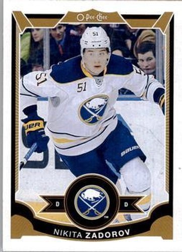 #448 Nikita Zadorov - Buffalo Sabres - 2015-16 O-Pee-Chee Hockey