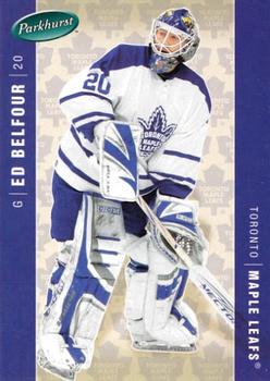 #448 Ed Belfour - Toronto Maple Leafs - 2005-06 Parkhurst Hockey