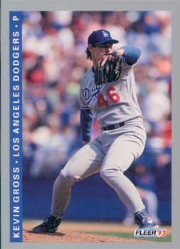 #448 Kevin Gross - Los Angeles Dodgers - 1993 Fleer Baseball