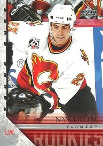 #448 Eric Nystrom - Calgary Flames - 2005-06 Upper Deck Hockey
