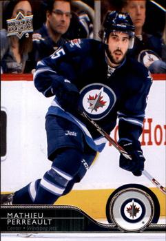 #448 Mathieu Perreault - Winnipeg Jets - 2014-15 Upper Deck Hockey