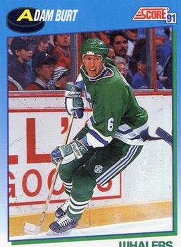 #449 Adam Burt - Minnesota North Stars - 1991-92 Score Canadian Hockey