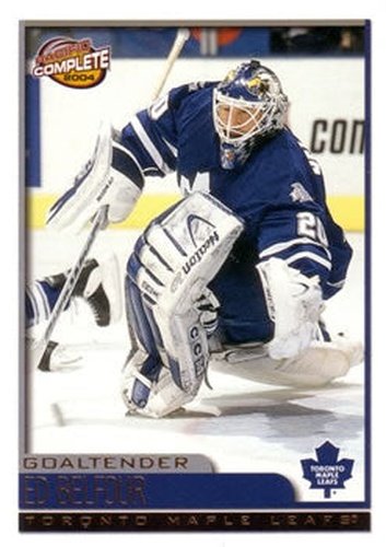 #449 Ed Belfour - Toronto Maple Leafs - 2003-04 Pacific Complete Hockey