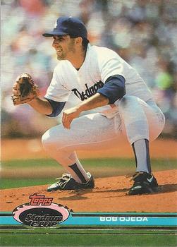 #449 Bob Ojeda - Los Angeles Dodgers - 1991 Stadium Club Baseball