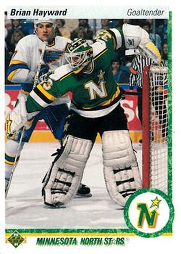 #449 Brian Hayward - Minnesota North Stars - 1990-91 Upper Deck Hockey